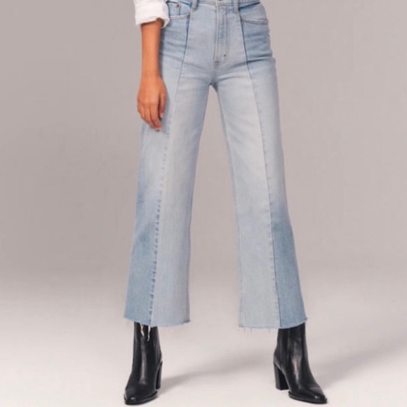 Abercrombie & Fitch Two Toned Jeans - Picture 1 of 6